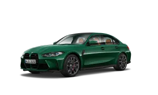 Isle of Man Green BMW M3 Competition