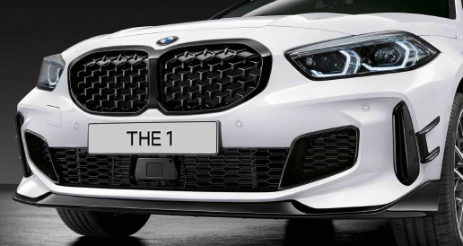 M Performance Kidney Grille in Mesh Design, High-Gloss Black