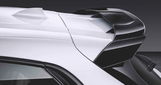 M Performance Roof-Edge Spoiler, High-Gloss Black