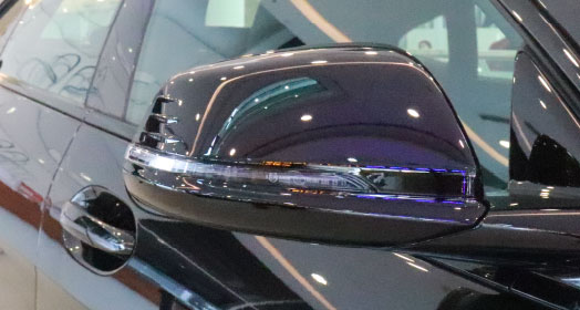 BMW Exterior Mirror Caps, High-Gloss Black