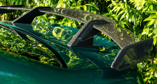 M Performance Rear Spoiler, Throughflow in Carbon