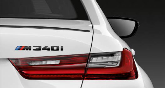 BMW M Rear Spoiler, Black High-Gloss